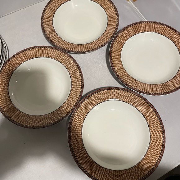 Sasaki Design By Erica Friedman Nantucket Soup Bowls Set 4 - Picture 7 of 11